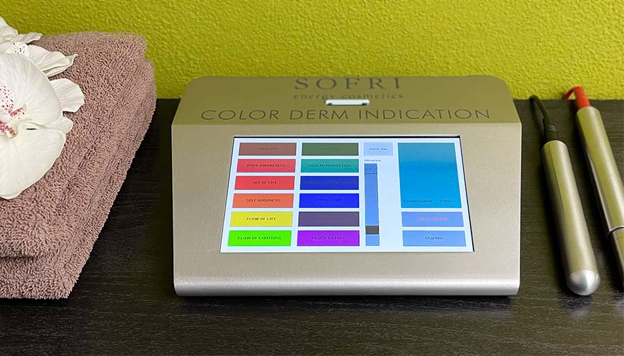 Das Sofri Color Derm Indication Gerät